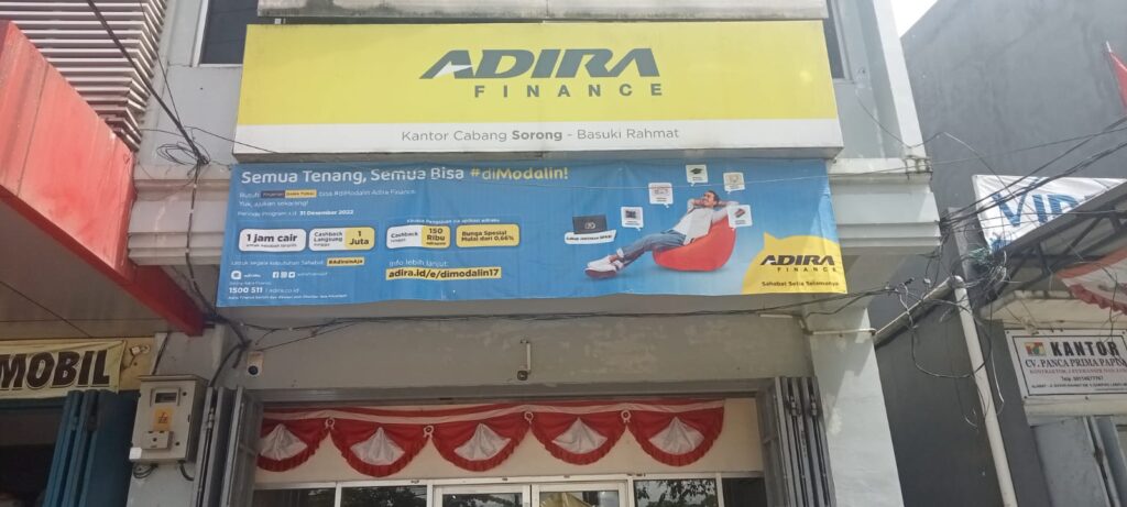 kantor cabang adira sorong papua
