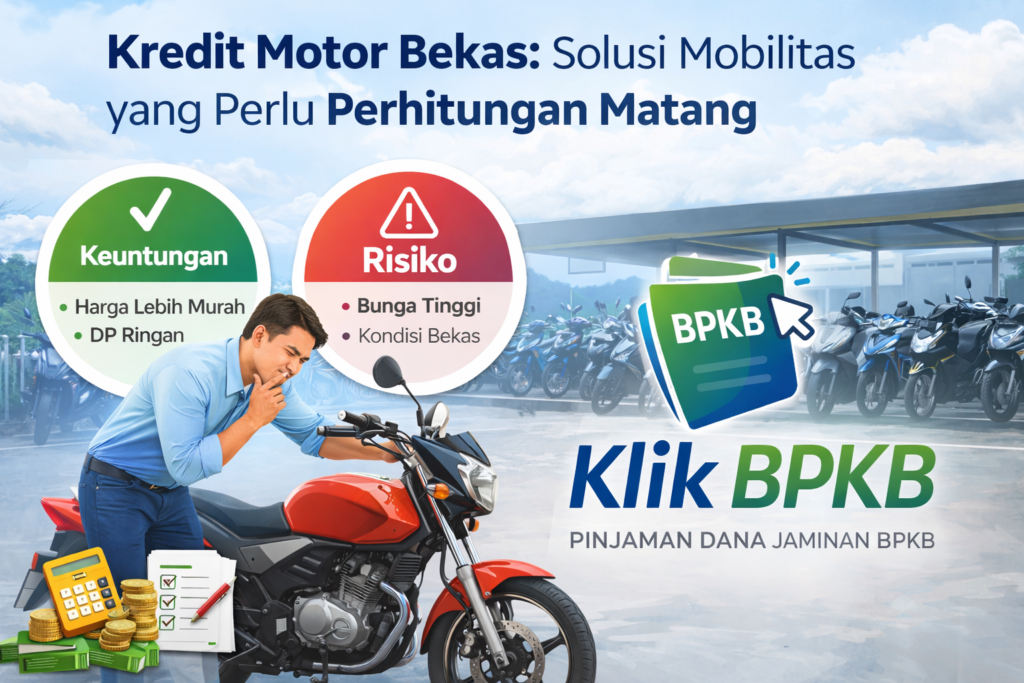 kredit motor bekas klikbpkb